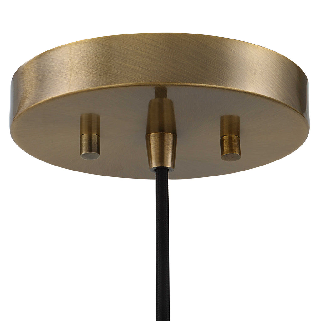 Eichler Antique Brass 1 Light Mini Pendant - Bombay Mercantile