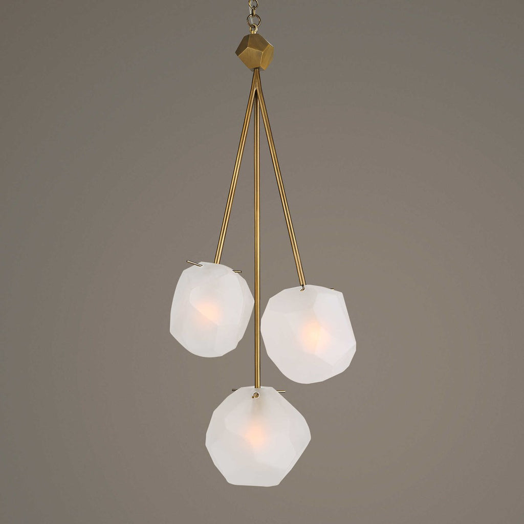 Geodesic 3 Light Pendant - Bombay Mercantile
