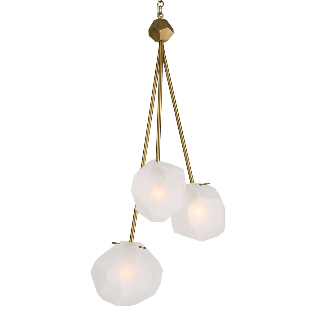 Geodesic 3 Light Pendant - Bombay Mercantile