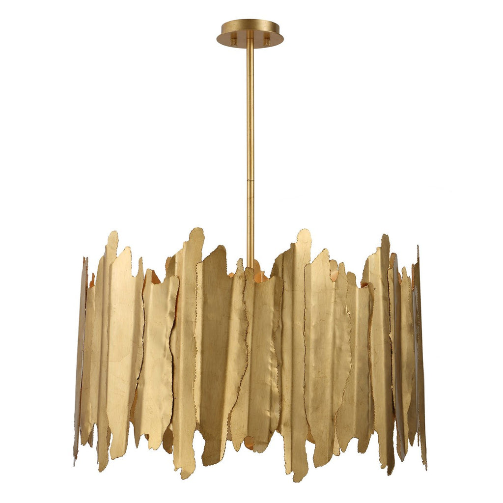 Golden Gate 8 Light Industrial Pendant - Bombay Mercantile