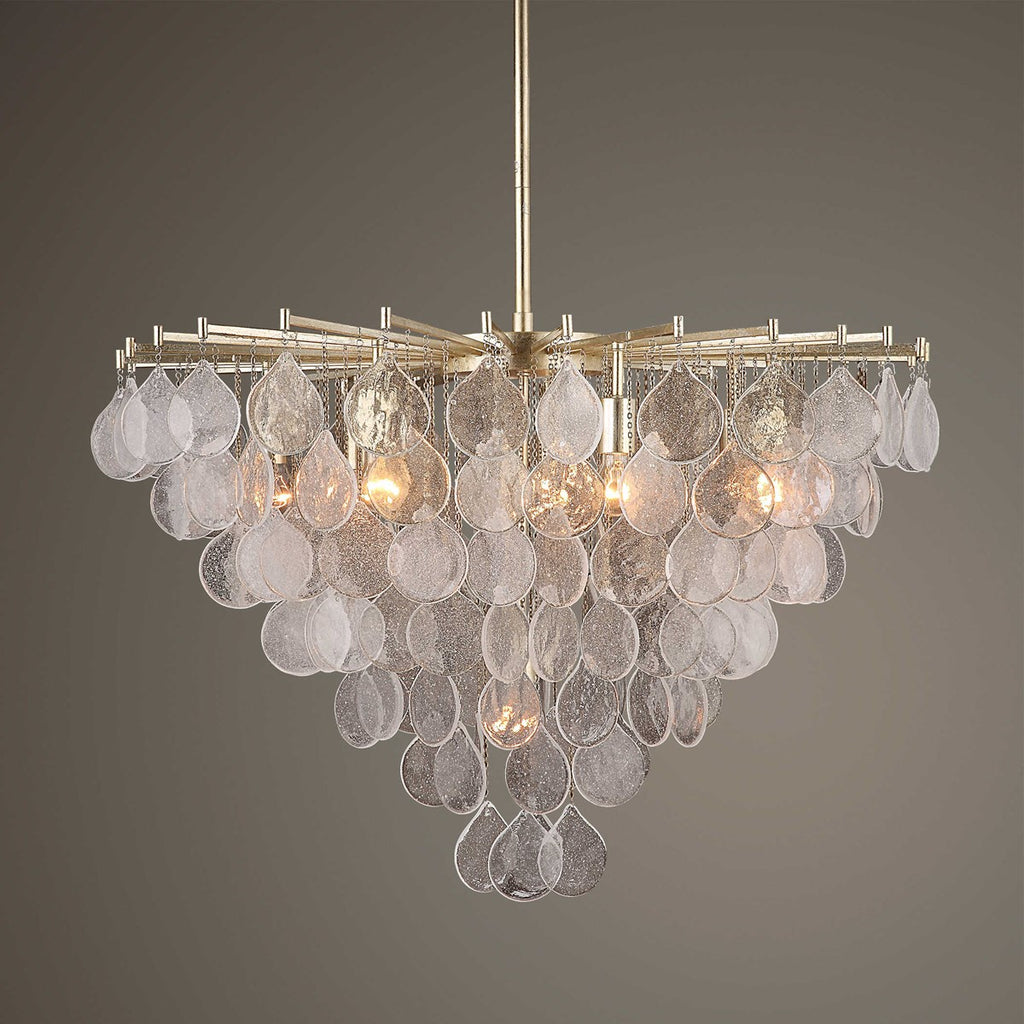 Goccia 8 Light Tear Drop Glass Pendant - Bombay Mercantile