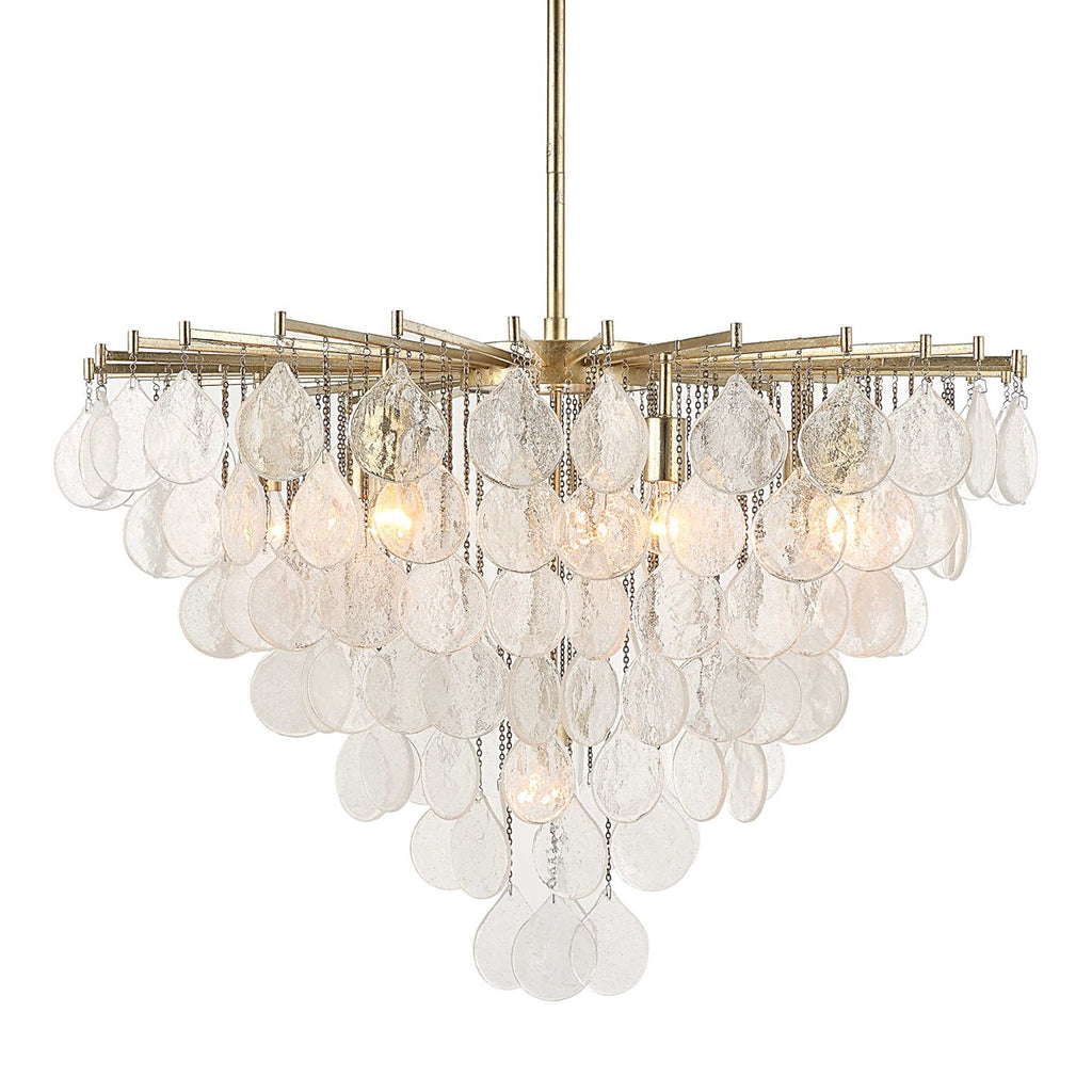 Goccia 8 Light Tear Drop Glass Pendant - Bombay Mercantile