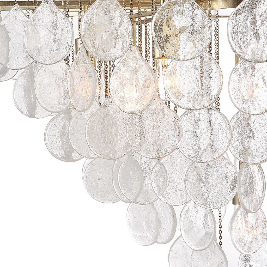 Goccia 8 Light Tear Drop Glass Pendant - Bombay Mercantile