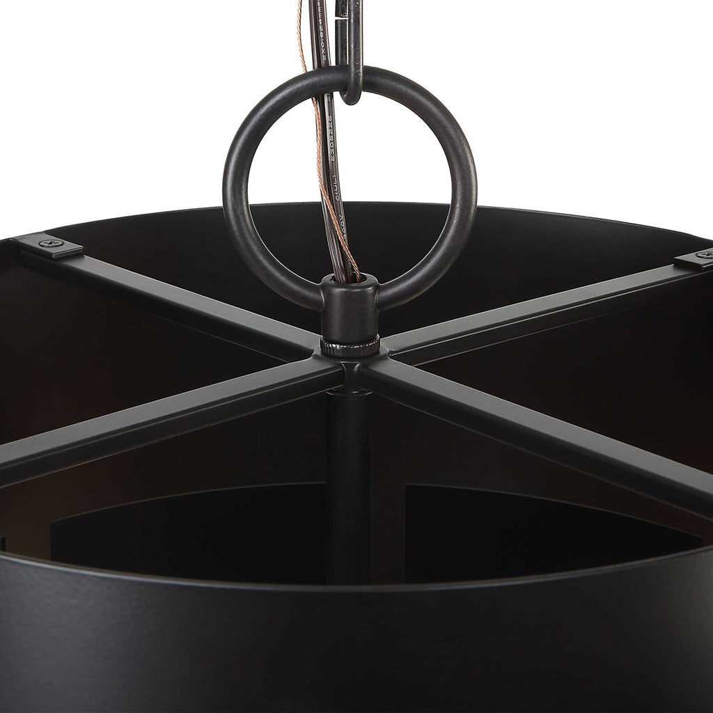 Youngstown Dark Bronze 4 Light Pendant - Bombay Mercantile