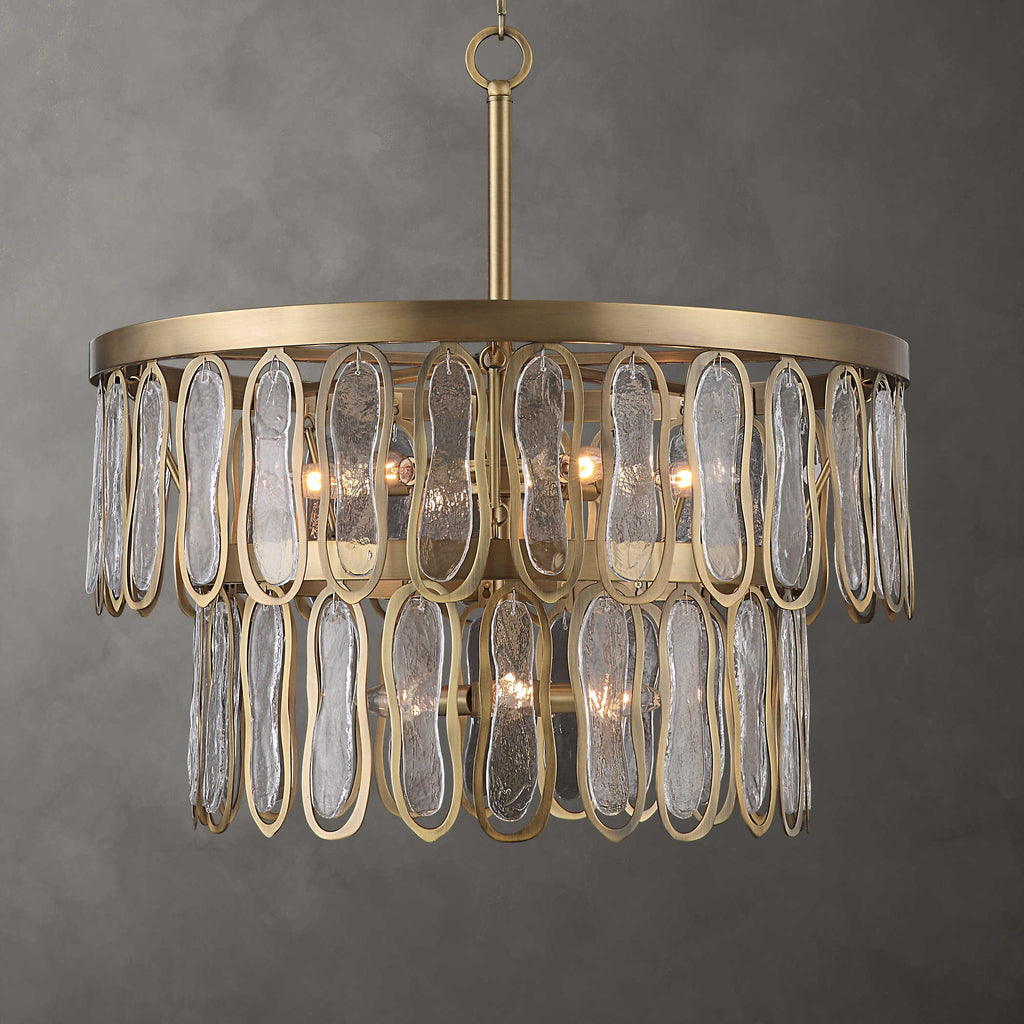 Aurelie 9 Light Round Pendant - Bombay Mercantile