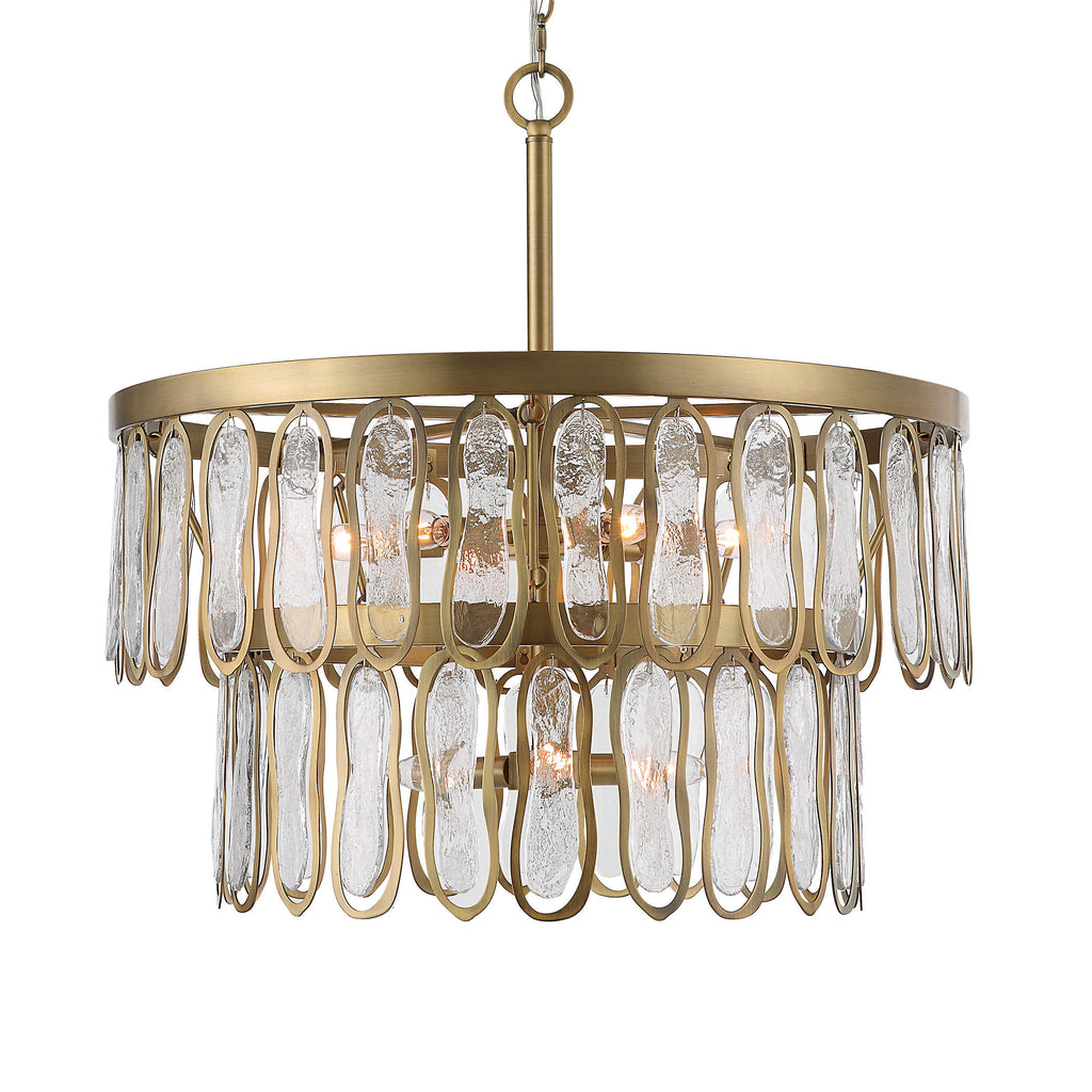 Aurelie 9 Light Round Pendant - Bombay Mercantile
