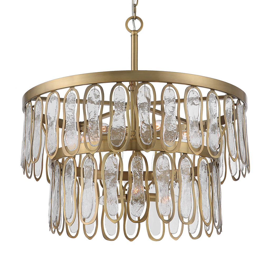 Aurelie 9 Light Round Pendant - Bombay Mercantile