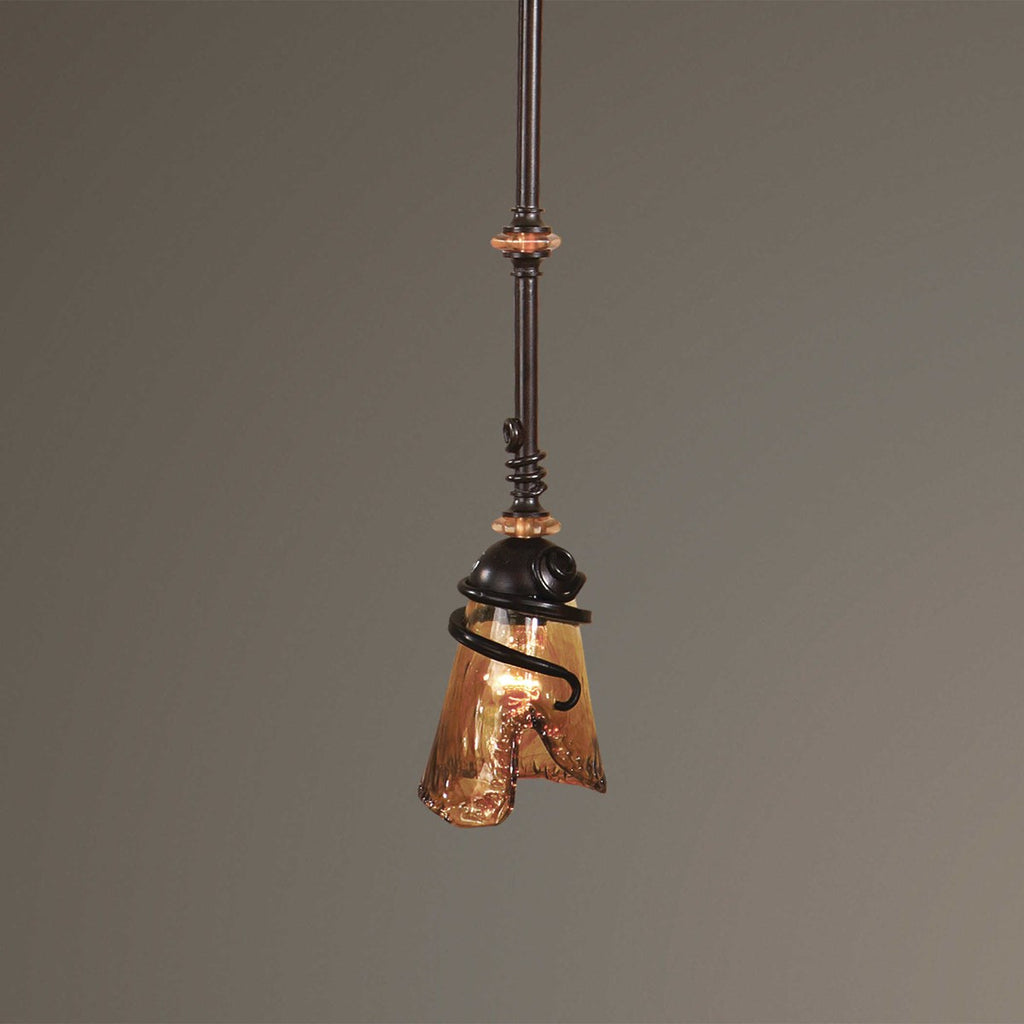Vitalia Oil Rubbed Bronze Mini Pendant - Bombay Mercantile