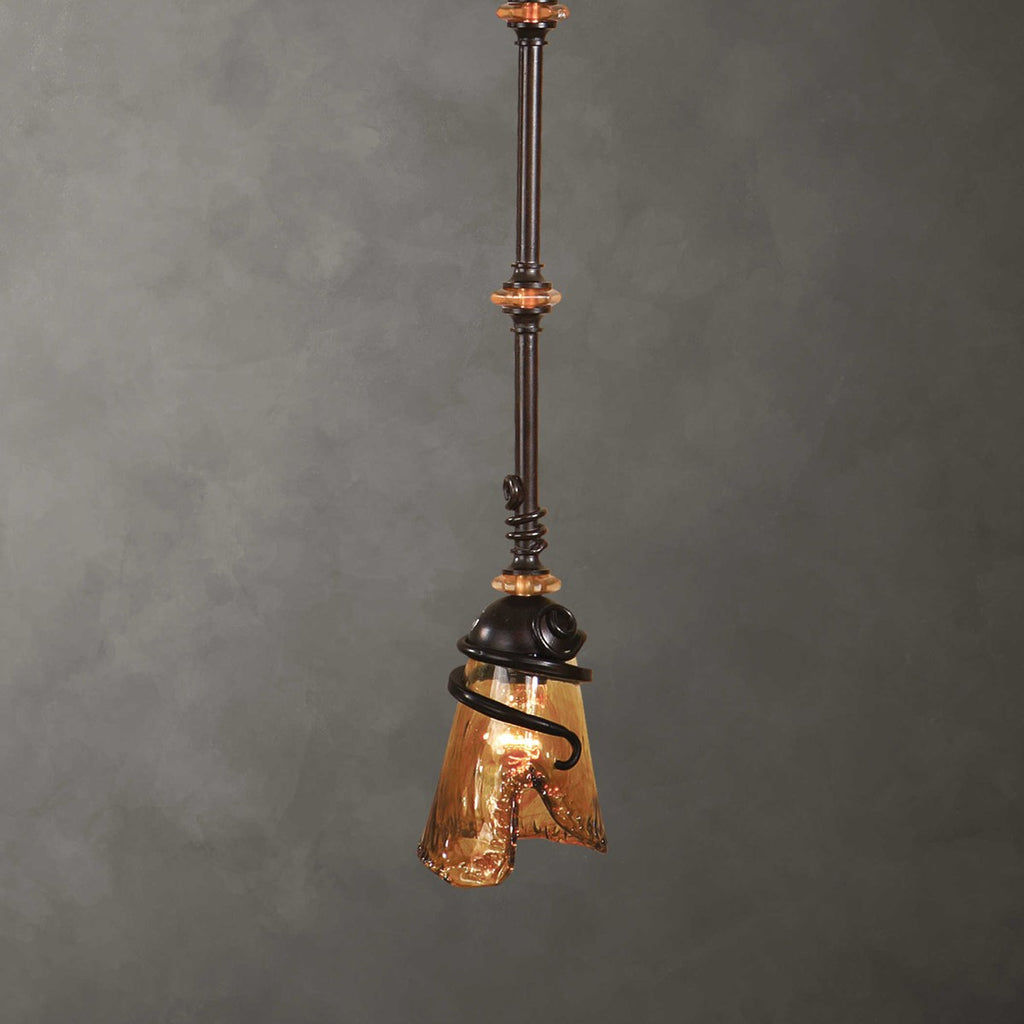 Vitalia Oil Rubbed Bronze Mini Pendant - Bombay Mercantile