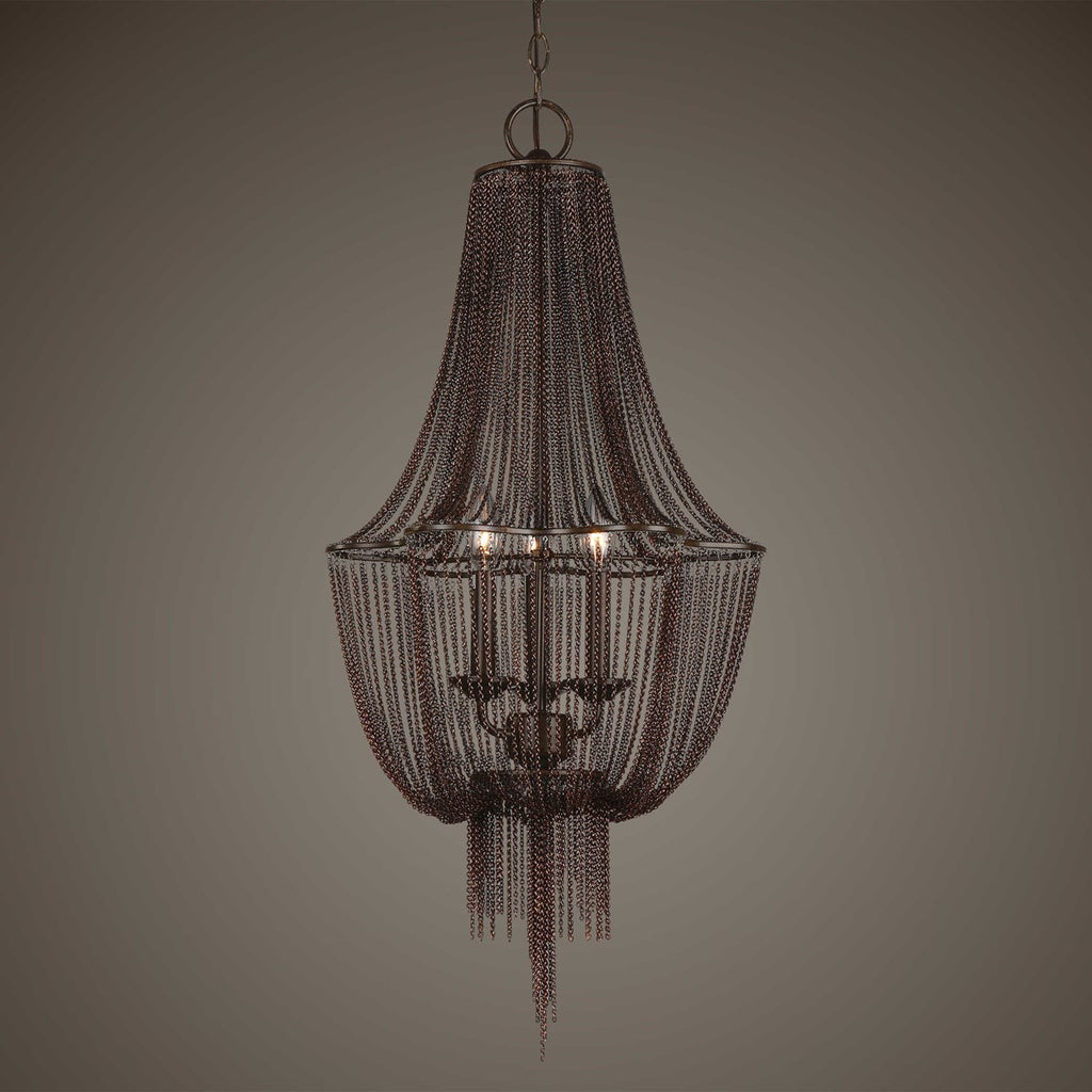 Lezzeno 3 Chandelier - Bombay Mercantile