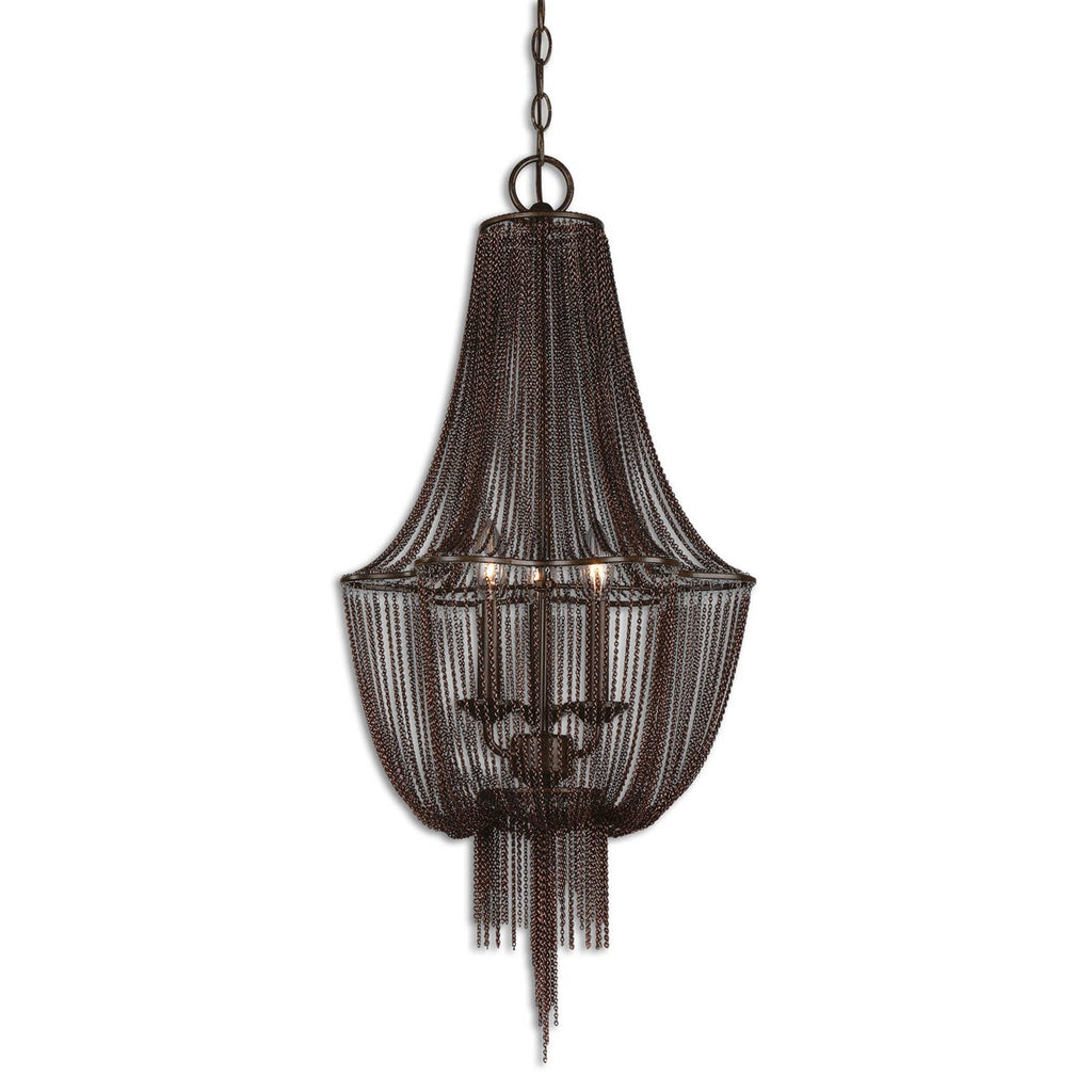 Lezzeno 3 Chandelier - Bombay Mercantile