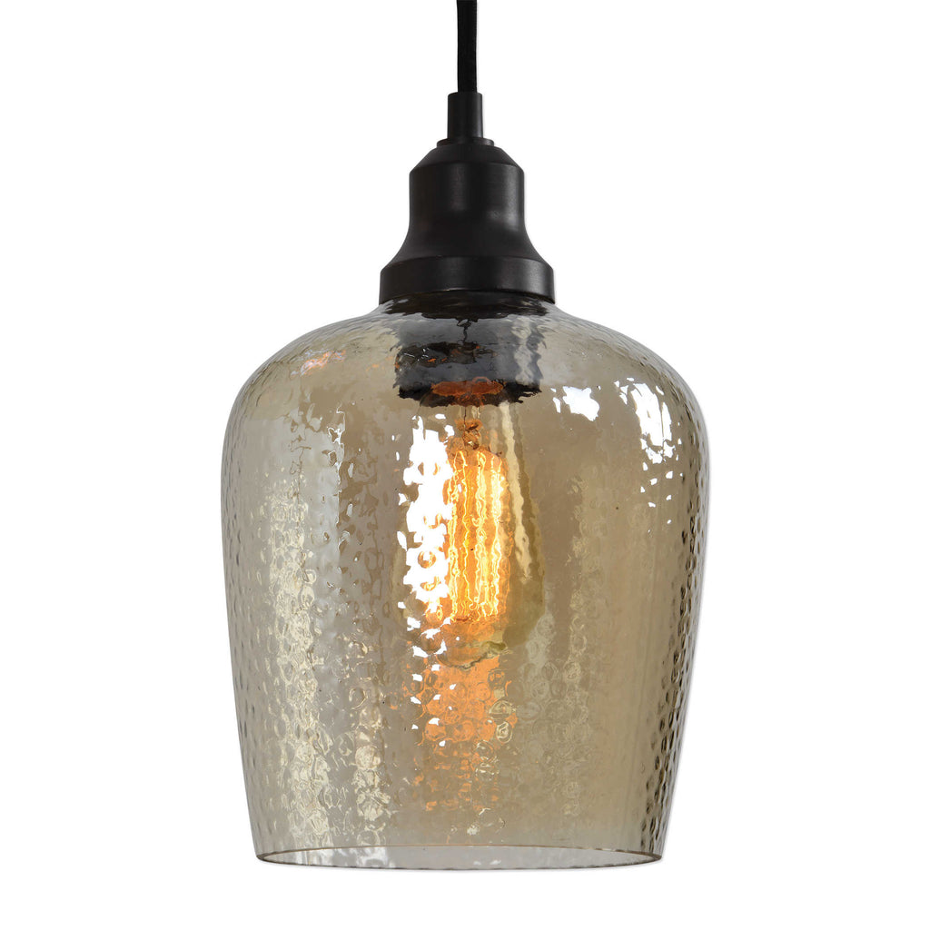 Aarush 5 Light Glass Cluster Pendant - Bombay Mercantile