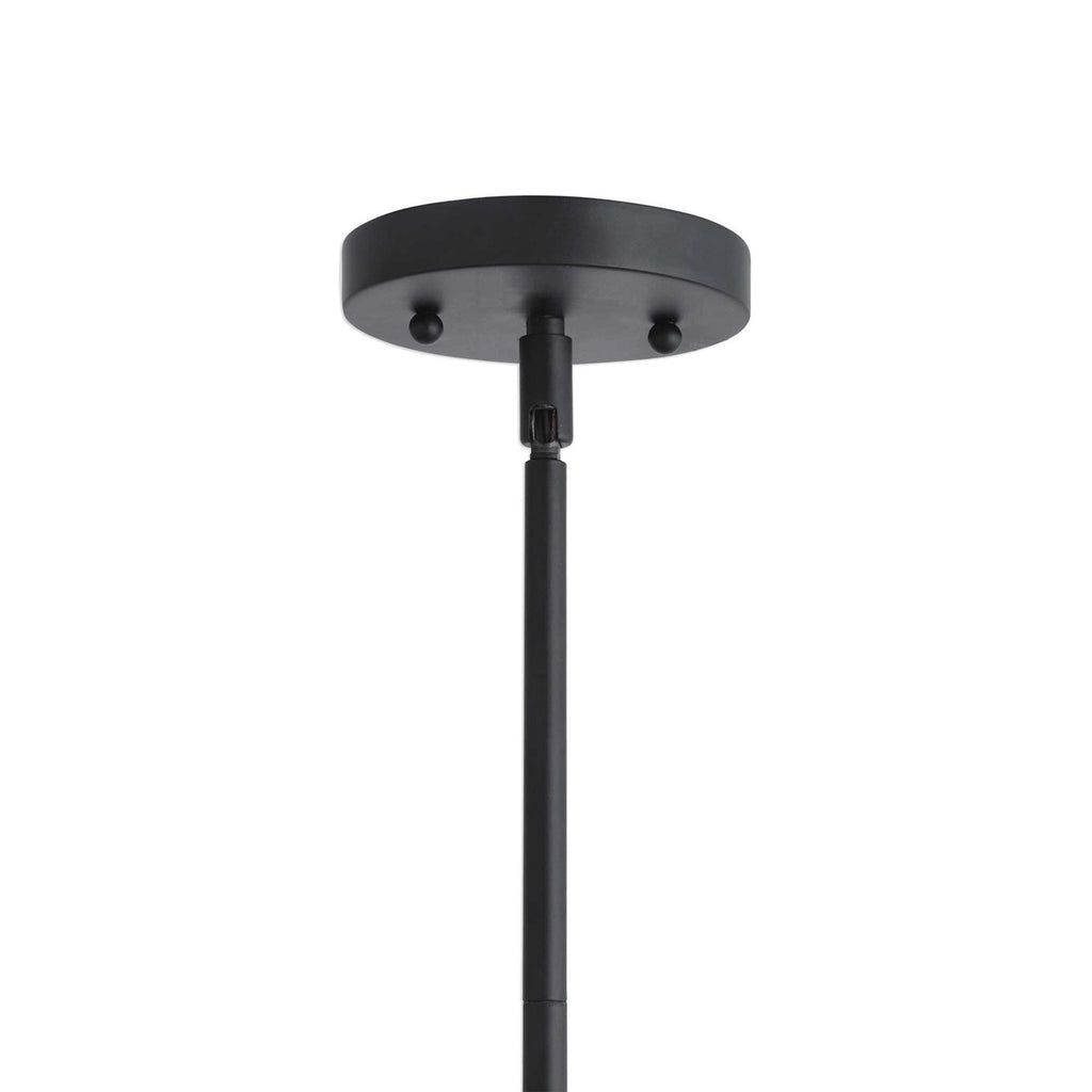 Thales Black Geometric 3 Light Pendant - Bombay Mercantile