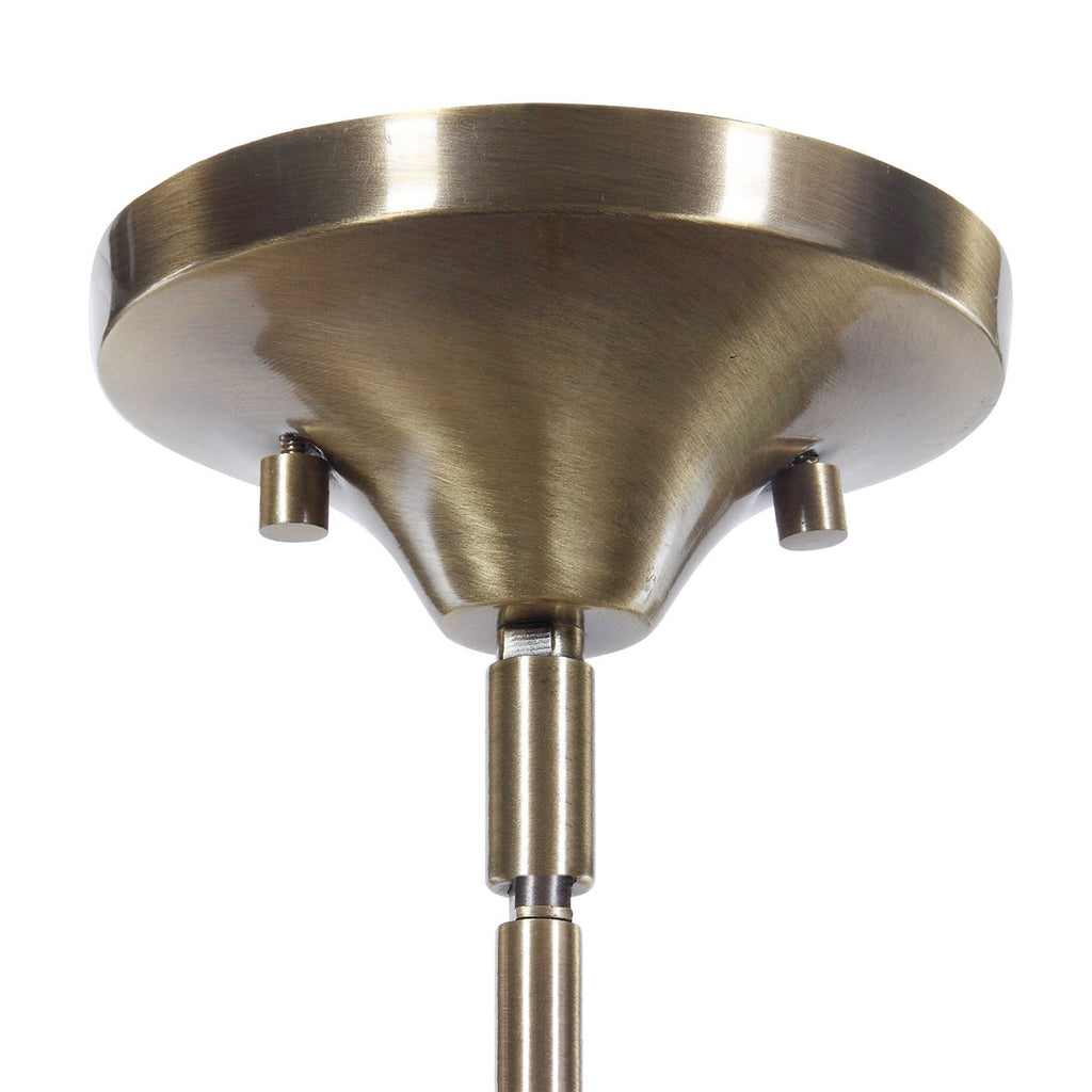 Mendota 1 Light Glass Pendant - Bombay Mercantile