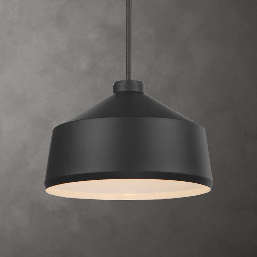 Holgate 1 Light Black Pendant - Bombay Mercantile