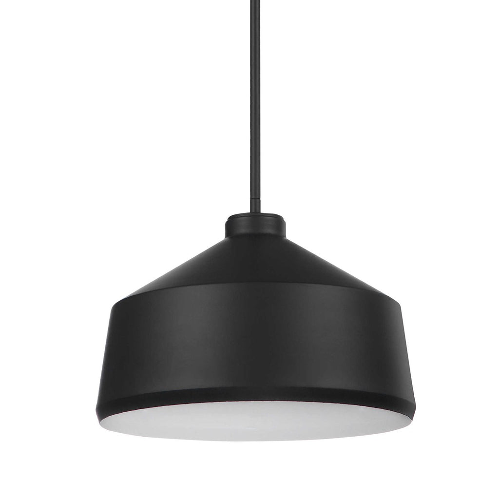 Holgate 1 Light Black Pendant - Bombay Mercantile