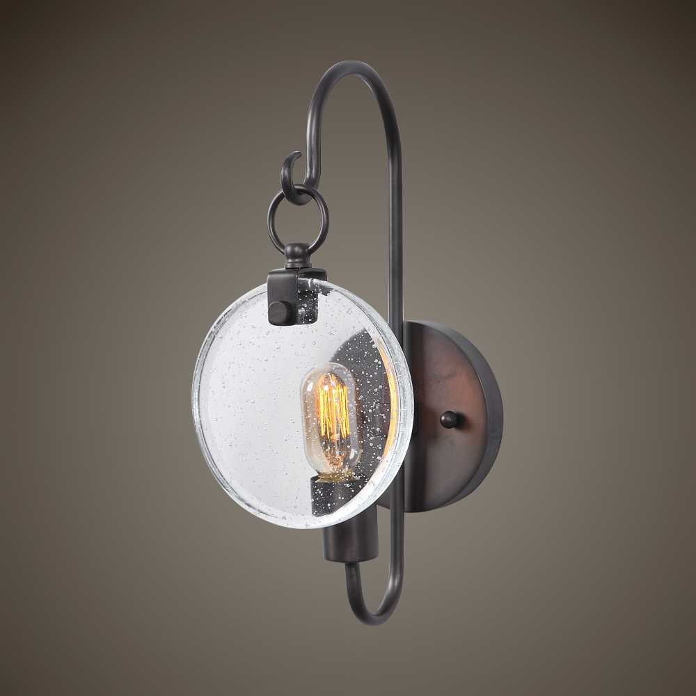 Whitten 1 Light Bronze Sconce - Bombay Mercantile