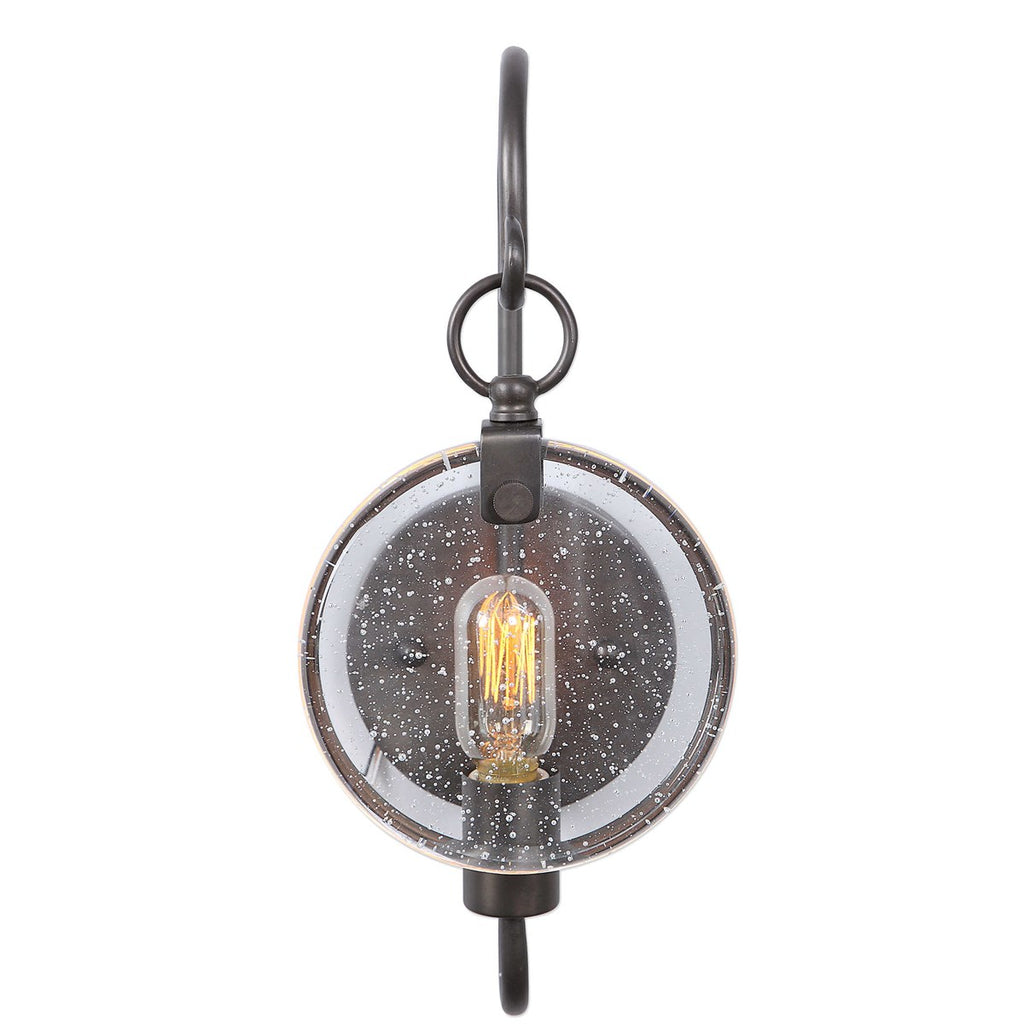 Whitten 1 Light Bronze Sconce - Bombay Mercantile