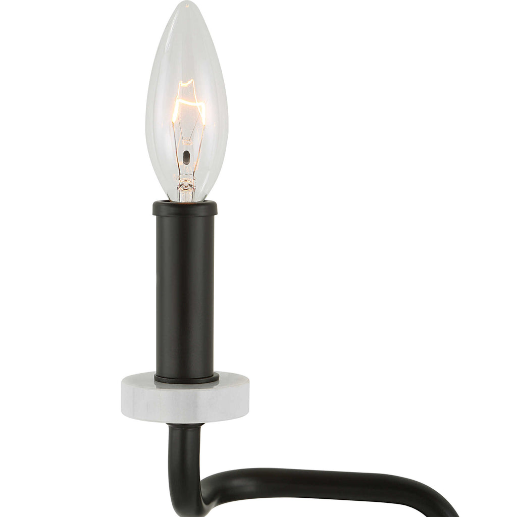 Ebony Elegance 2 Light Sconce - Bombay Mercantile