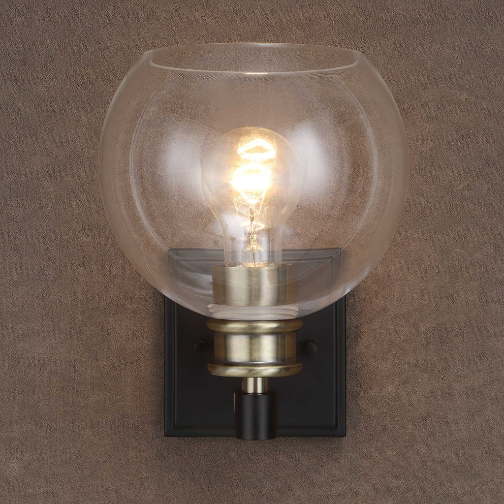 Kent Edison 1 Light Sconce - Bombay Mercantile