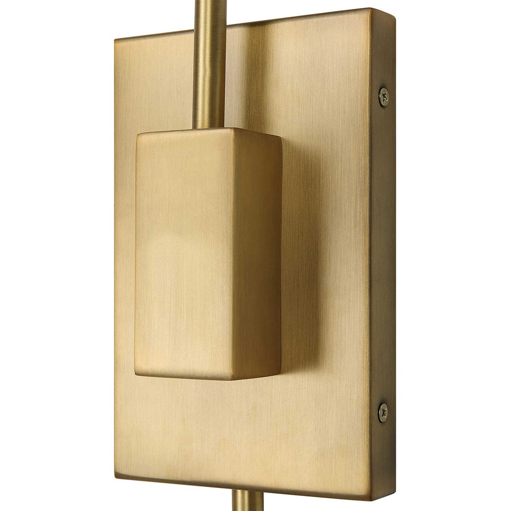 Phuvinh 1 Light Rattan Shade Sconce - Bombay Mercantile