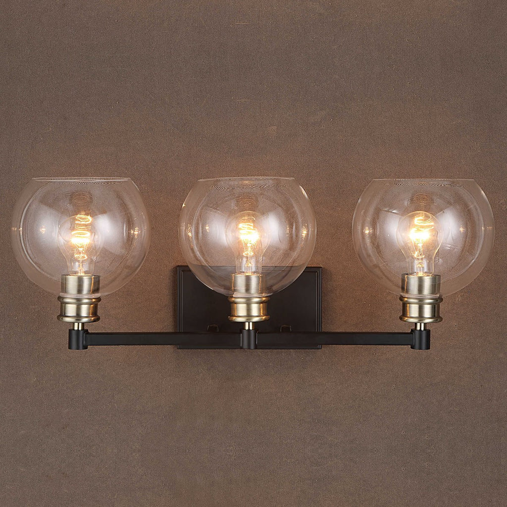 Kent Edison 3 Light Vanity - Bombay Mercantile