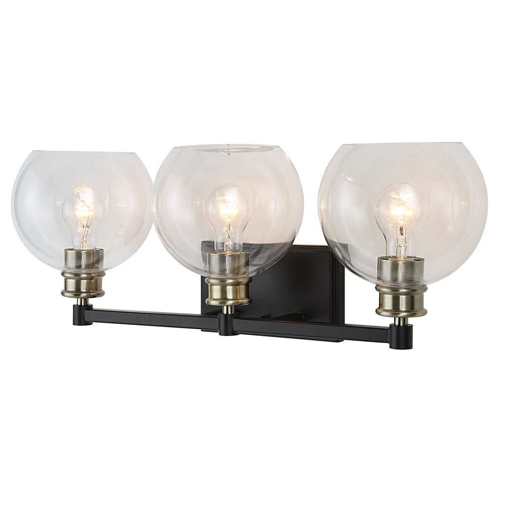 Kent Edison 3 Light Vanity - Bombay Mercantile