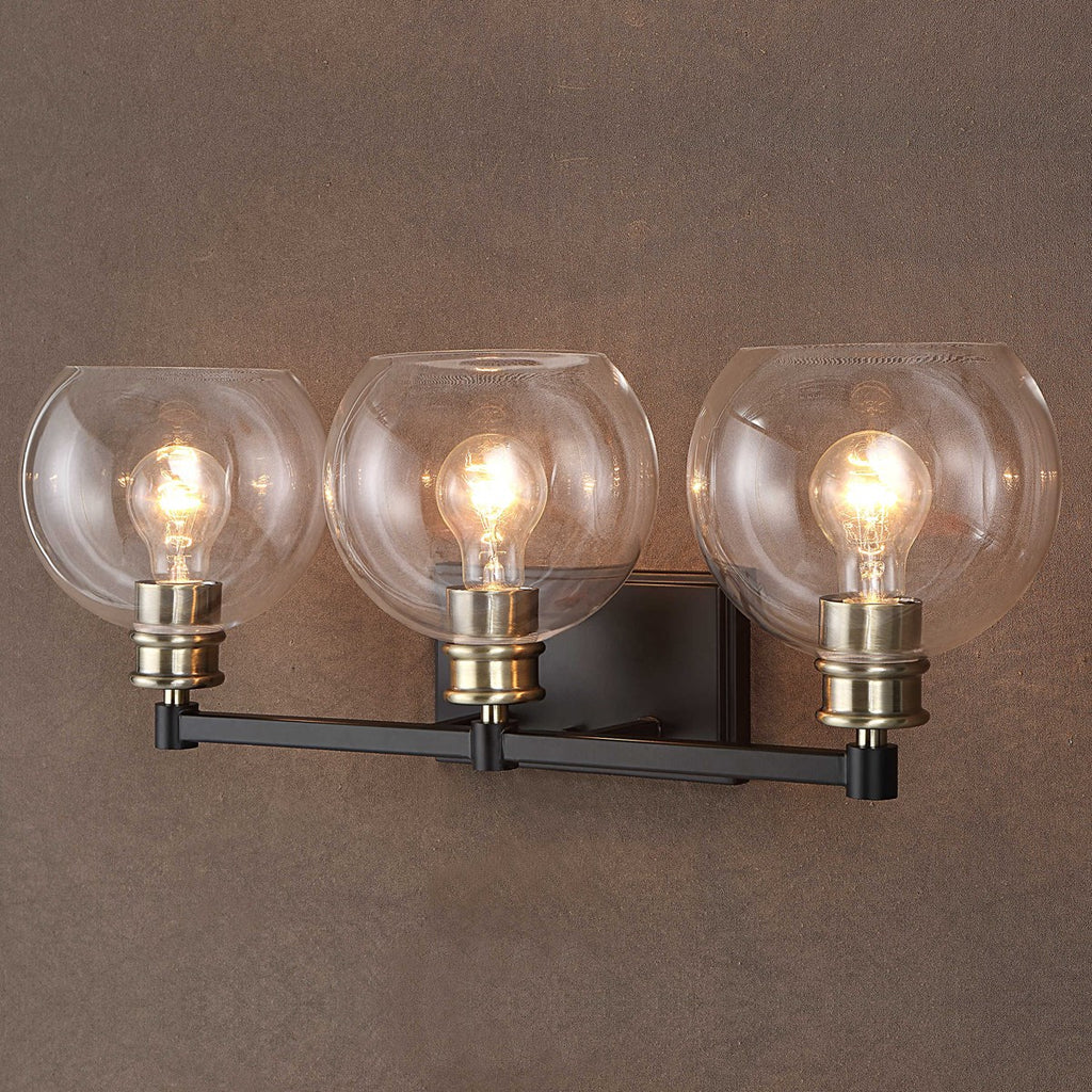Kent Edison 3 Light Vanity - Bombay Mercantile