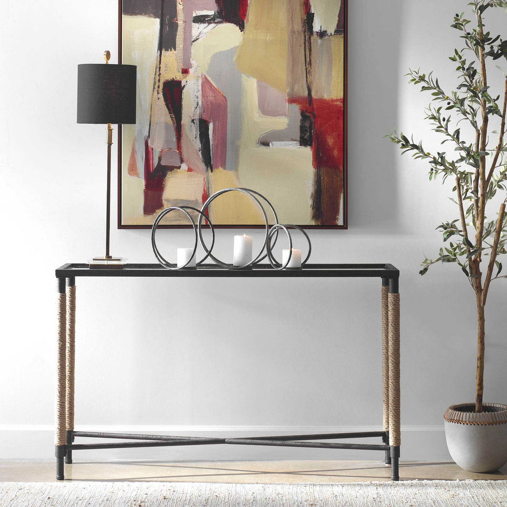 Braddock Coastal Console Table - Bombay Mercantile
