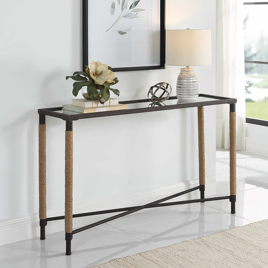 Braddock Coastal Console Table - Bombay Mercantile