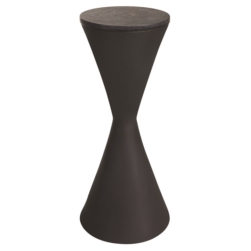 Time's Up Hourglass Shaped Drink Table - Bombay Mercantile