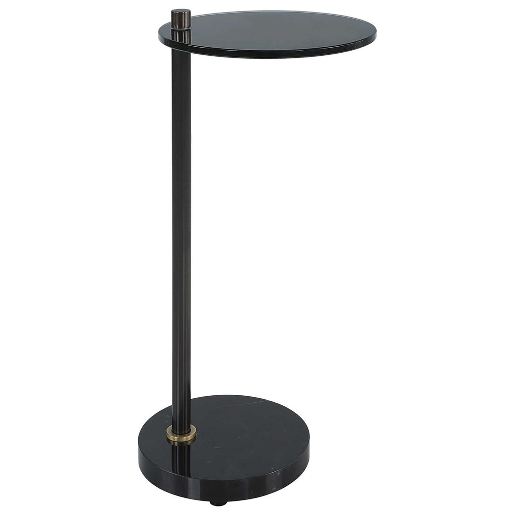 Steward Round Drink Table - Bombay Mercantile
