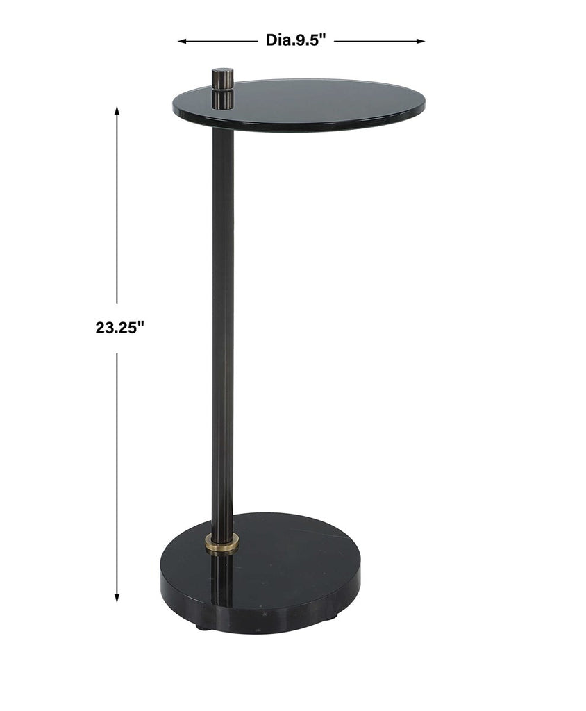 Steward Round Drink Table - Bombay Mercantile
