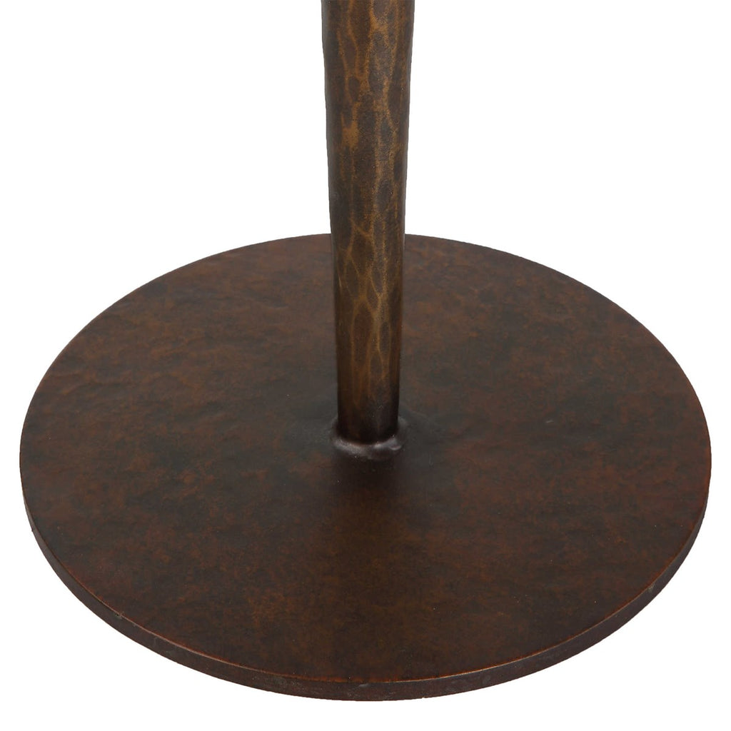 Industria Copper Bronze Accent Table - Bombay Mercantile
