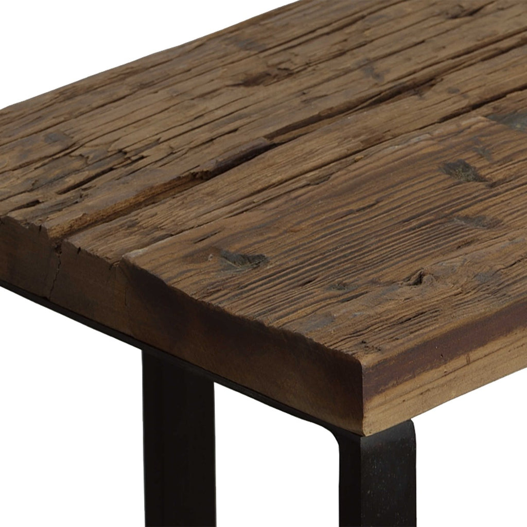 Union Reclaimed Wood Accent Table - Bombay Mercantile