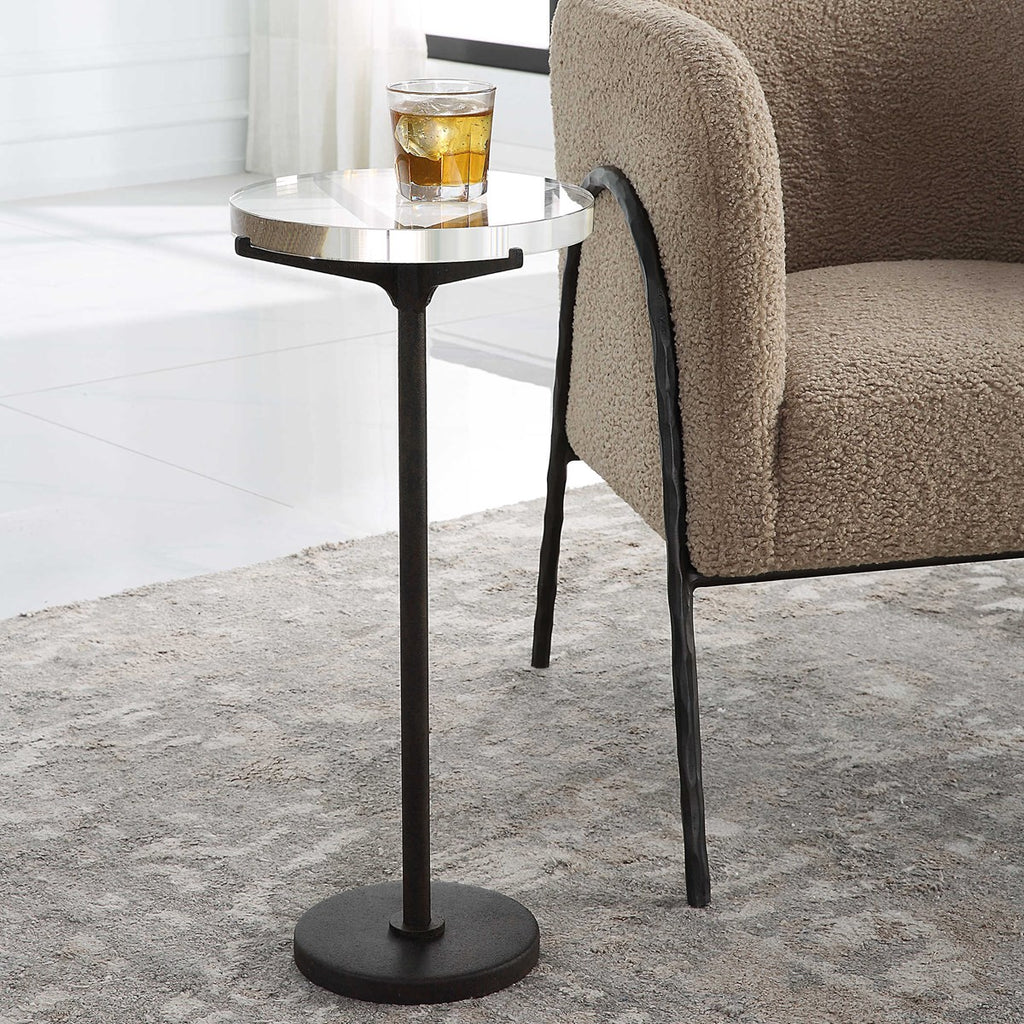 Forge Industrial Accent Table - Bombay Mercantile