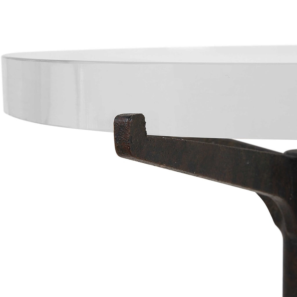 Forge Industrial Accent Table - Bombay Mercantile