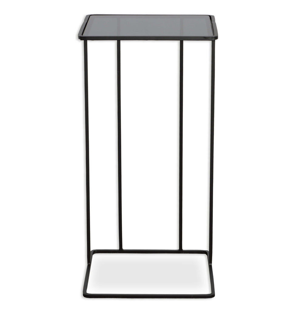 Cadmus Black Accent Table - Bombay Mercantile