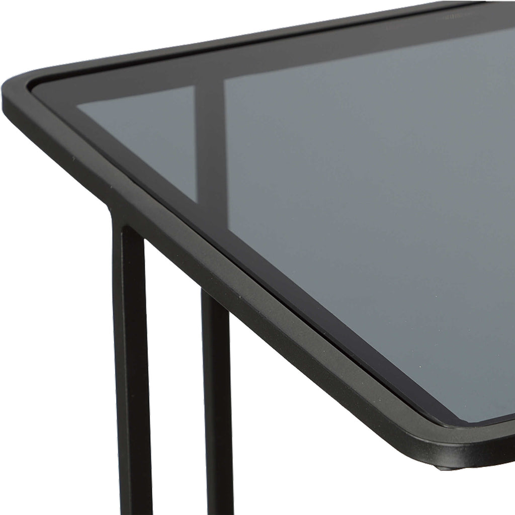 Cadmus Black Accent Table - Bombay Mercantile