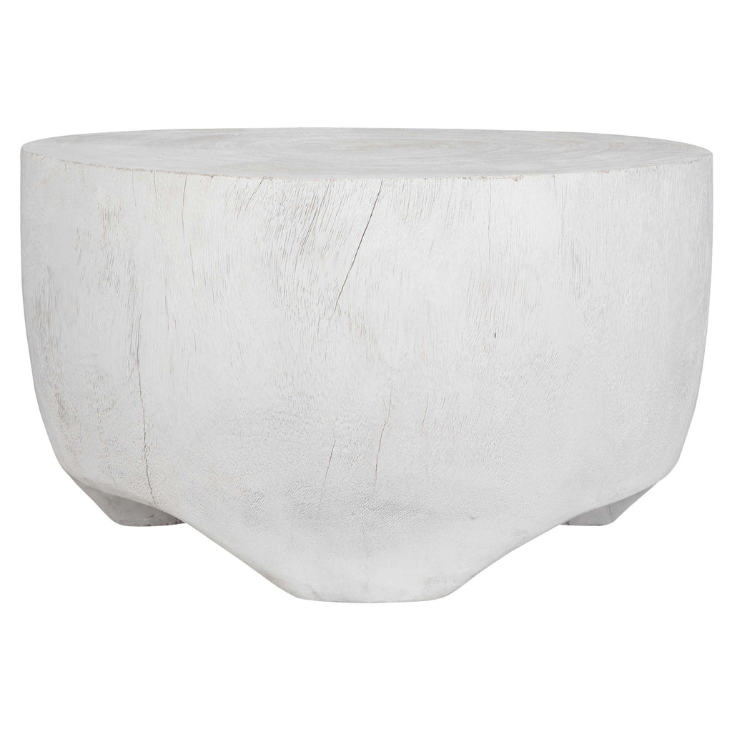 Elevate White Coffee Table - Bombay Mercantile