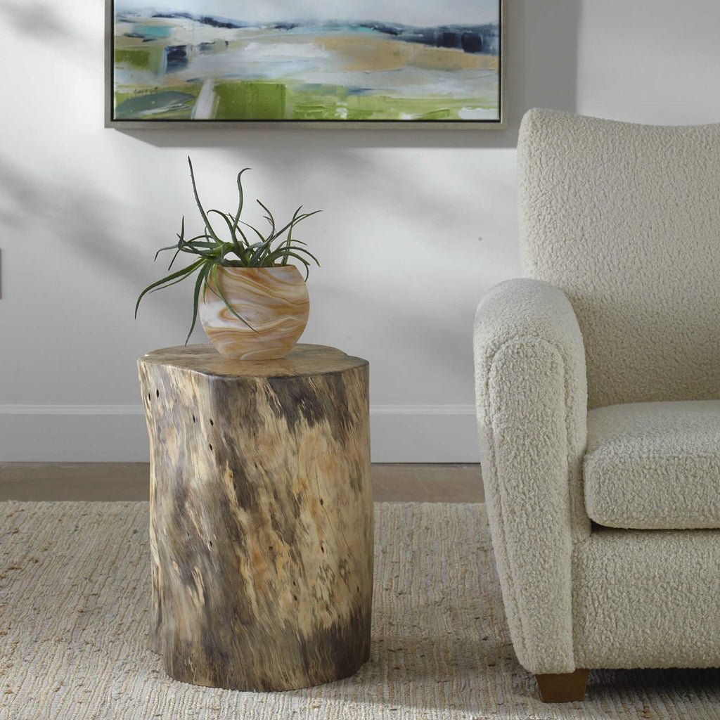 Habitat Natural Accent Stool - Bombay Mercantile