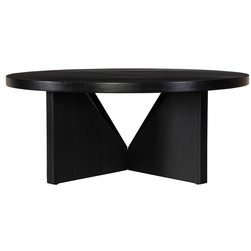 Nadette Espresso Coffee Table - Bombay Mercantile