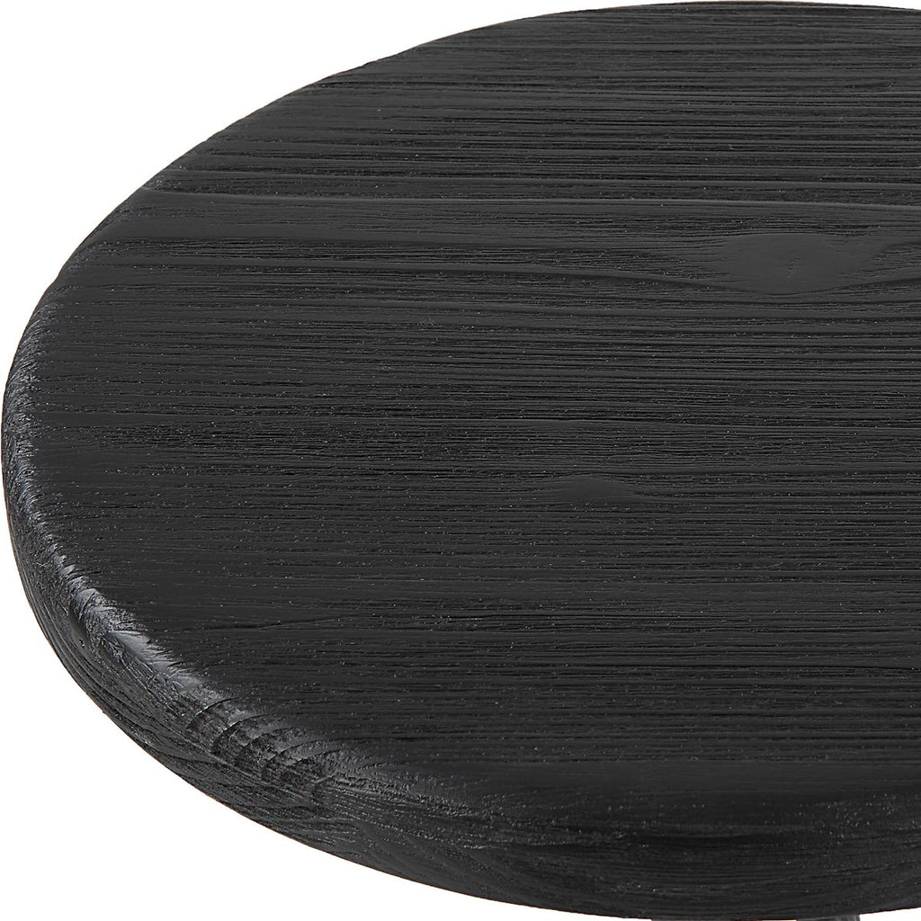 Sona Black Counter Stool - Bombay Mercantile