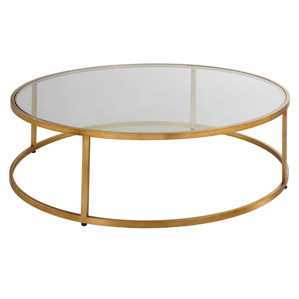 Radius Modern Circular Coffee Table - Bombay Mercantile