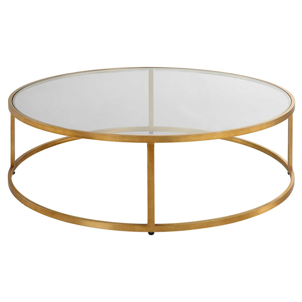 Radius Modern Circular Coffee Table - Bombay Mercantile