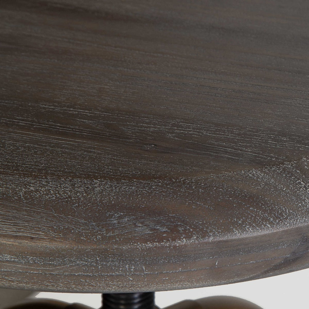 Revolve Brass Counter Stool - Bombay Mercantile