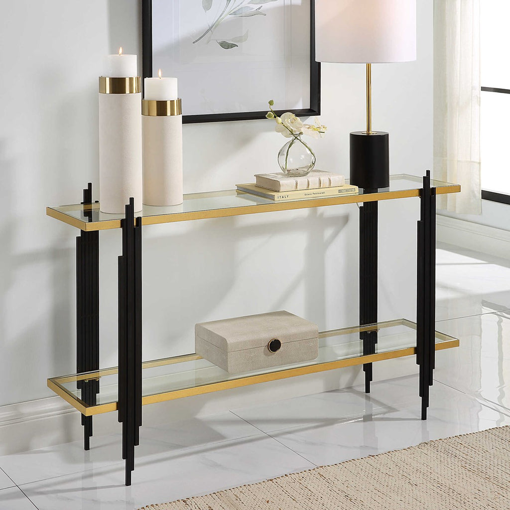 Empire Cityscape Console Table - Bombay Mercantile