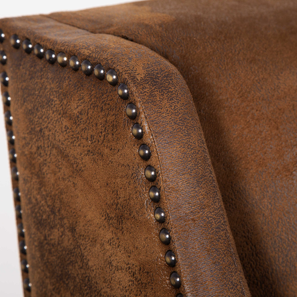 Clay Leather Armchair - Bombay Mercantile