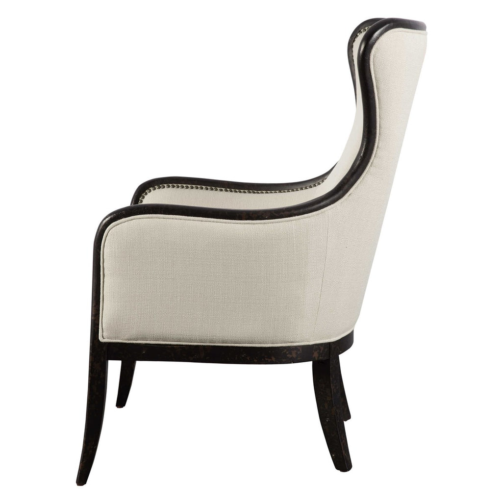Sandy Wing Back Armchair - Bombay Mercantile