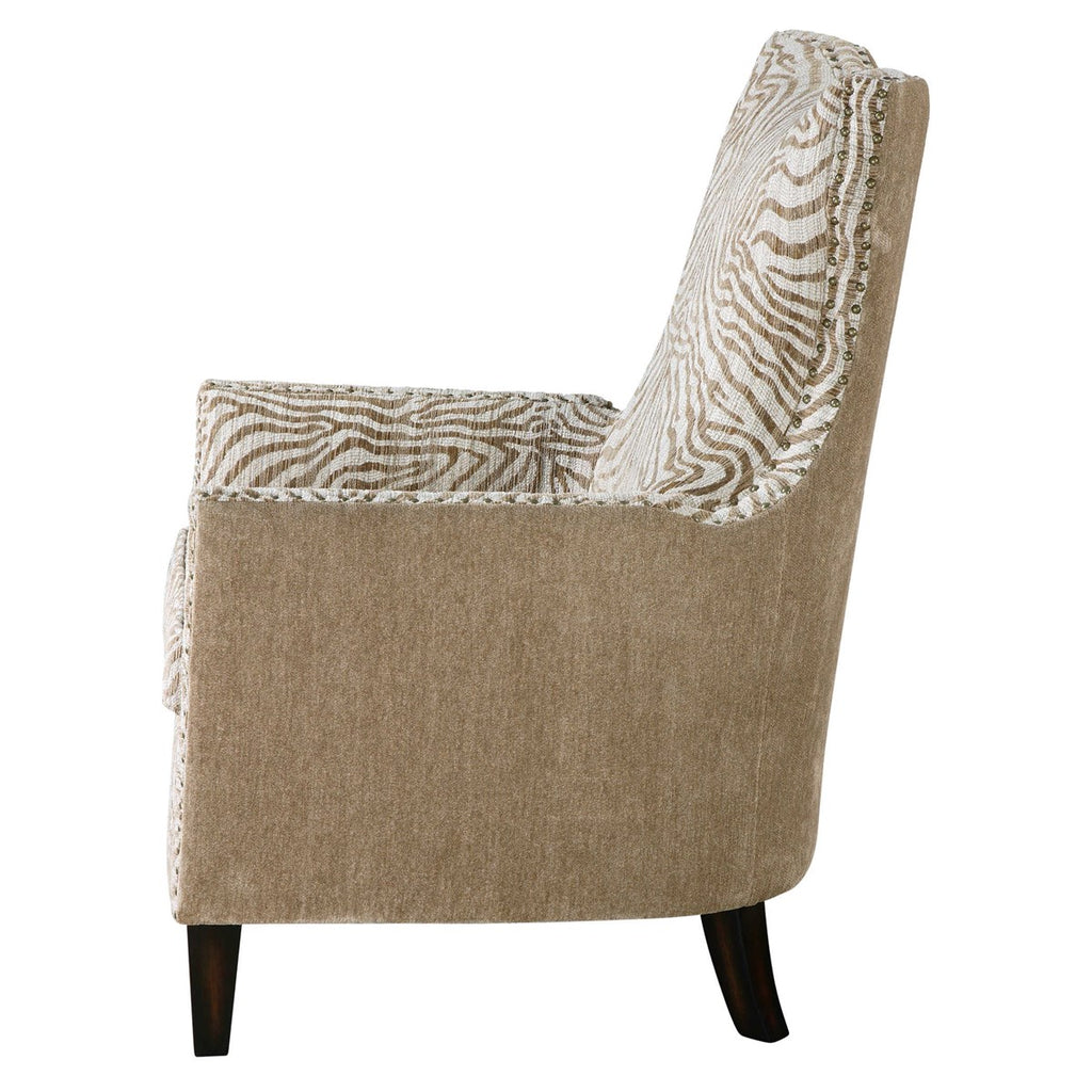 Kiango Animal Pattern Armchair - Bombay Mercantile
